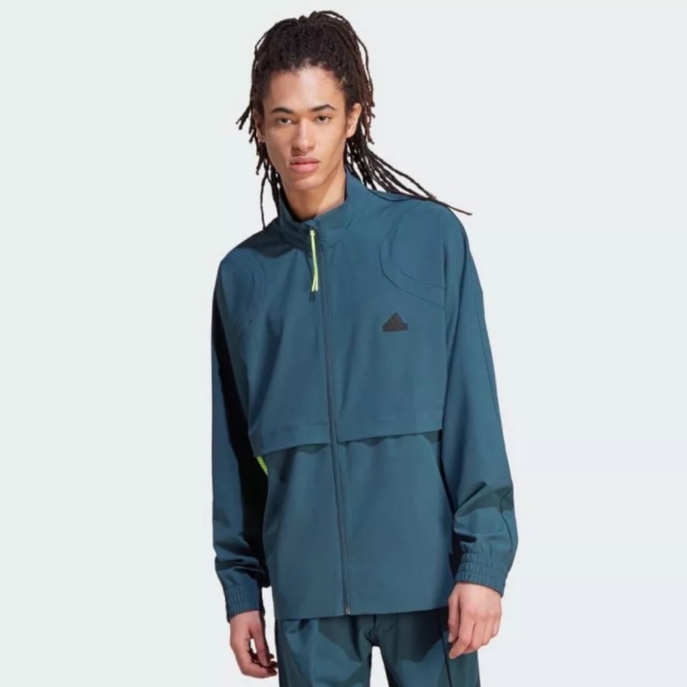 adidas Mens CITY ESCAPE TRACK TOP Arctic Night Sportswear